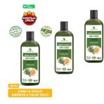 Biberiye & Yulaf Özlü Şampuan, Saç Dökülmesine Karşı Yardımcı 485 Ml 3 Lü Set