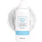 Bibimcos Arındırıcı Toz Temizleyici, Papaya Enzimi, Günlük Temizleme, Enzimatik Peeling, Siyah Nokta Gözenek Bakımı, Tüm Cilt Tipleri İçin