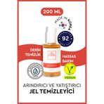 Bibimcos Cica Purifying Gel Cleanser 200ml - Yatıştırıcı & Arındırıcı Temizleme Jeli