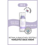 Bibimcos Retinal & Bakuchiol Destekli Yenileyici Gece Kremi 30g