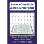 Bible Word Search: The Names of EVERY Book in the Christian Bible | Easy to Read Print | 6x9 inches, 44 Unique Puzzles ...Gift for Vacations, Holidays, and Relaxation
