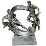 Biblo 2 Futbolcu Dekoratif Hediyelik