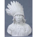 BİBLOLAR › Wise Porselen-PORSELEN KIZILDERILI SEF BUST-18,5*10,5*24,5 CM-JCP30047AA