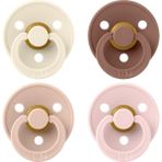 Bibs 4lü Emzik Seti - Ivory/blush/woodc./blossom - 0 - 6 Ay - Çok Renkli