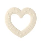 Bibs Baby Bitie Diş Kaşıyıcı Heart-Ivory