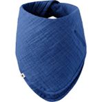 BIBS Bandana Bib Mavi Renkli Mama Önlüğü GOTS Sertifikalı Organik Pamuk Standart Beden