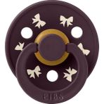 Bibs Colour Holiday Bow Emzik- Plum Ivory - 0 - 6 Ay - Renkli