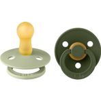 Bibs Colour İkili Kauçuk Sage Hunter Green 6-18 Ay Emzik