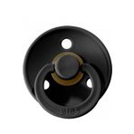 Bibs Colour Kauçuk No:1 0-6 Ay Black Emzik