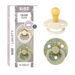 Bibs Colour Liberty İkili Kauçuk Emzik Eloise-Sage 0-6 Ay