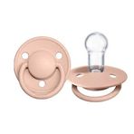 Bibs De Lux Silikon Blush Glow 0-36 Ay 0 - 3 Yaş Açık Pembe Emzik