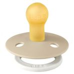 Bibs Kauçuk Vanilla Glow 0-6 Ay Krem Emzik