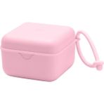 Bibs Pacifier Box Emzik Kutusu-Baby Pink - Pembe