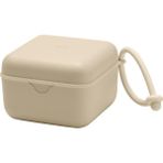 Bibs Pacifier Box Emzik Kutusu Vanilla - Krem
