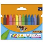 Bic 12 Renk Elleri Kirletmeyen Üçgen Pastel Boya