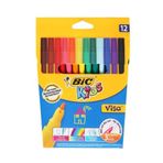 Bic 12 Renk Keçeli Kalem,Karışık