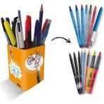 Bic 15 Parça Ev Ofis Kalem Seti Renkli Kalemler ve Kalemlik ile Kullanıma Hazır
