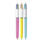 Bic 4 Colours 3'lü Tükenmez Kalem Seti