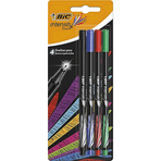 Bic 4'lü Intensity Fine Liner Keçe Uçlu Kalem