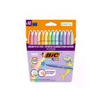Bic 520084 Kid Couleur Pastel 12 Renk Keçeli Kalem
