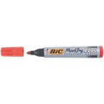 BIC 8209133 kalıcı işaretleme yuvarlak uçlu kırmızı 1PIÈCE (S) kalıcı marker, – (Kırmızı, yuvarlak uçlu, kırmızı, gümüş, 1,7 mm, karton, metal, kağıt, plastik, alkol bazlı mürekkep)