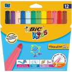 Bic 829007 Visa 12 Renk Jumbo Keçeli Boya Kalemi