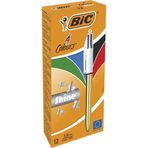Bic 964774 Shine 4 Colours Altın Gövde 12 Adet Tükenmez Kalem