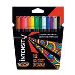 Bic 978004 Intensıty 12 Renk Keçeli Kalem