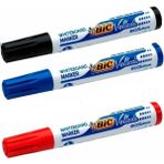 Bic Beyaz Tahta Kalemi 3'lü Set Alkol Bazlı Mürekkep Parlak Renkler ile Kullanıma Uygun