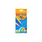 Bic Bıc 12 Renk Kuru Boya Kalemi Tam Boy 83256610