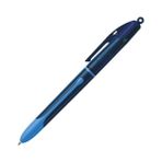 Bic Bıc 4 Colours Smooth Drop Lacivert Gövdeli 4 Renk Tükenmez Kalem