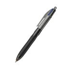 Bic BİC 4 RENK GRİP PRO KAUÇUK TUTACAK TÜKENMEZ KALEM 1.0 mm - SİYAH