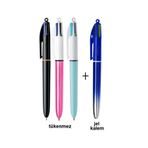 Bic BİC TÜKENMEZ VE JEL KALEM SETİ 3+1 ( 4'LÜ)