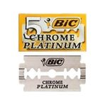 Bic Chrome Platinum Çift Taraflı Tıraş Bıçağı 5 x 20'li