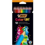 Bic Color Up Üçgen Kalemi 12 Renk Kuru Boya