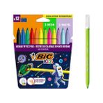 bic cosma keçeli kalem 12 renk 301839 - Yok