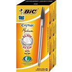 Bic Cristal Medium Siyah Tükenmez Kalem (50 Li Kutu)