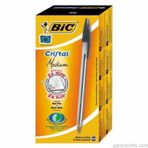 Bic Cristal Medium Siyah Tükenmez Kalem