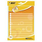 Bic Defter, Not Defteri, Yapım Listesi, Baskılı, 150 x 203 mm Bic - Blok başına 40 yaprak