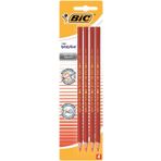 Bic Evolution 958179 4'lü Kırmızı Kopya Kalemi