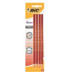 Bic Evolution Extra Güçlü Uç 4'lü Blisterli Kırmızı Kopya Kalem