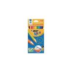 Bic Evolution Kuru Boya Kalemi 12'li Kutu Renkli Çizim İçin Çocuklara Uygun Kalem Seti - Turuncu