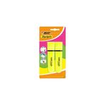 Bic Flat Fosforlu Kalem 2 Li Sarı 517920
