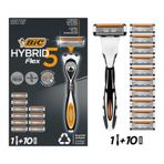 Bic Flex 5 Hybrid Tıraş Bıçağı + Yedek Başlık 10'lu