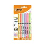 Bic Grip Pastel 6'lı Set Fosforlu Kalem