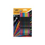 Bic Intensity Fine Liner Keçe Uçlu Kalem 8'li Renkli Set 0.4 mm İnce Uçlu