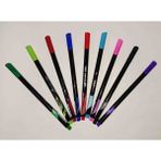 Bıc Intensity Fineliner Marker Kalem Seti 9 Renk , Ince Uçlu Kalemler (0,4 Mm), Çeşitli Renkler, Okul Için Işaretleyiciler