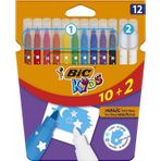 Bic Kids 12'li Magic Silinebilir Keçeli Boya Kalemi