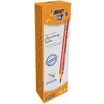 BIC Kids 919263 Bleistifte für Einsteiger, 12 Stück, Rosa