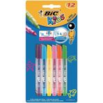 Bic Kids Couleur 12'li Yıkanabilir Keçeli Kalem
